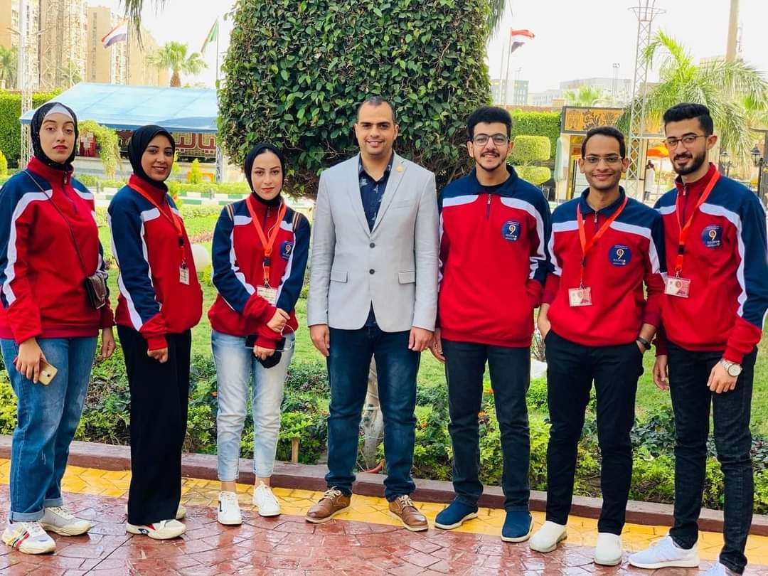تأهل فريق جامعة دمياط لدور الـ ٨ بمسابقة إبداع ٩
