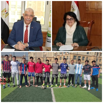 انطلاق الدورة الرمضانية لكرة القدم في جامعة المنوفية الأهلية