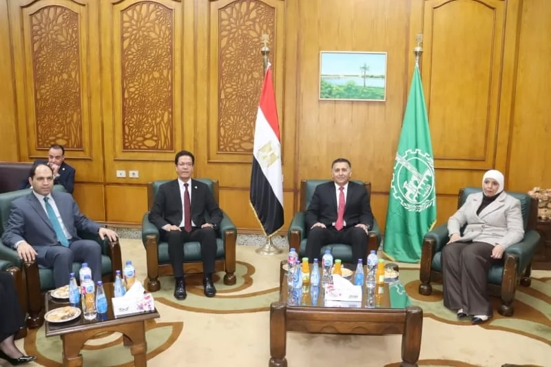 الدكتور حسام عبد الفتاح محافظ القليوبية