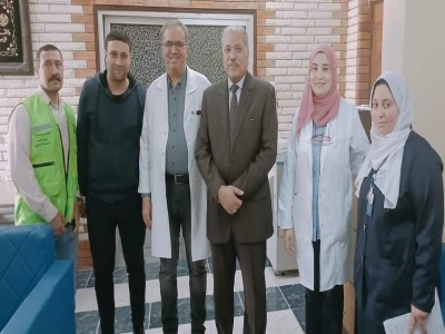 وكيل الصحة يطمئن على احوال المرضى بمستشفي رمد بنها 