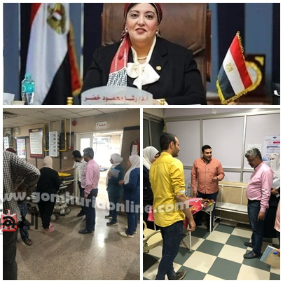 صحة المنوفية : مرور مسائي مفاجئ علي مستشفى بركة السبع و تلا العام