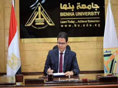 الدكتور ناصر الجيزاوي   رئيس جامعة بنها 