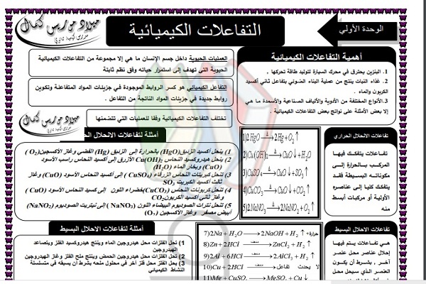 مراجعة علوم