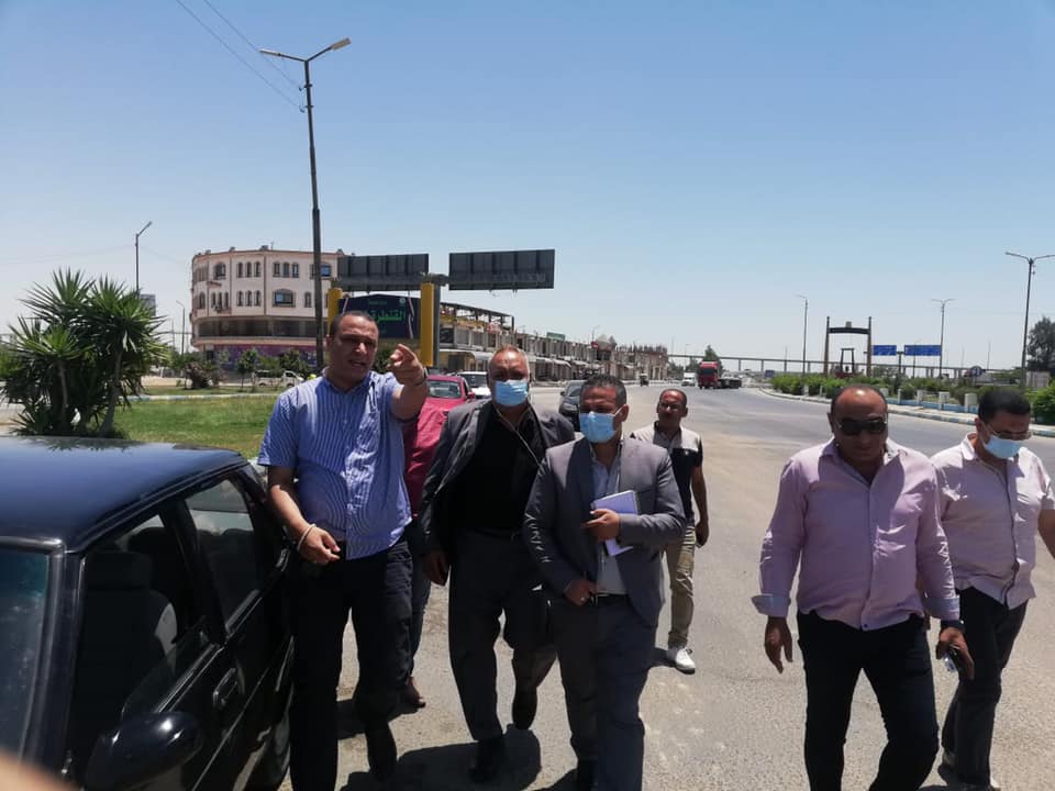 النائب محمد طلبة :لجنة وزارة النقل تفقدت مشكلات الطرق بالقنطرة في الإسماعيلية  ..صور