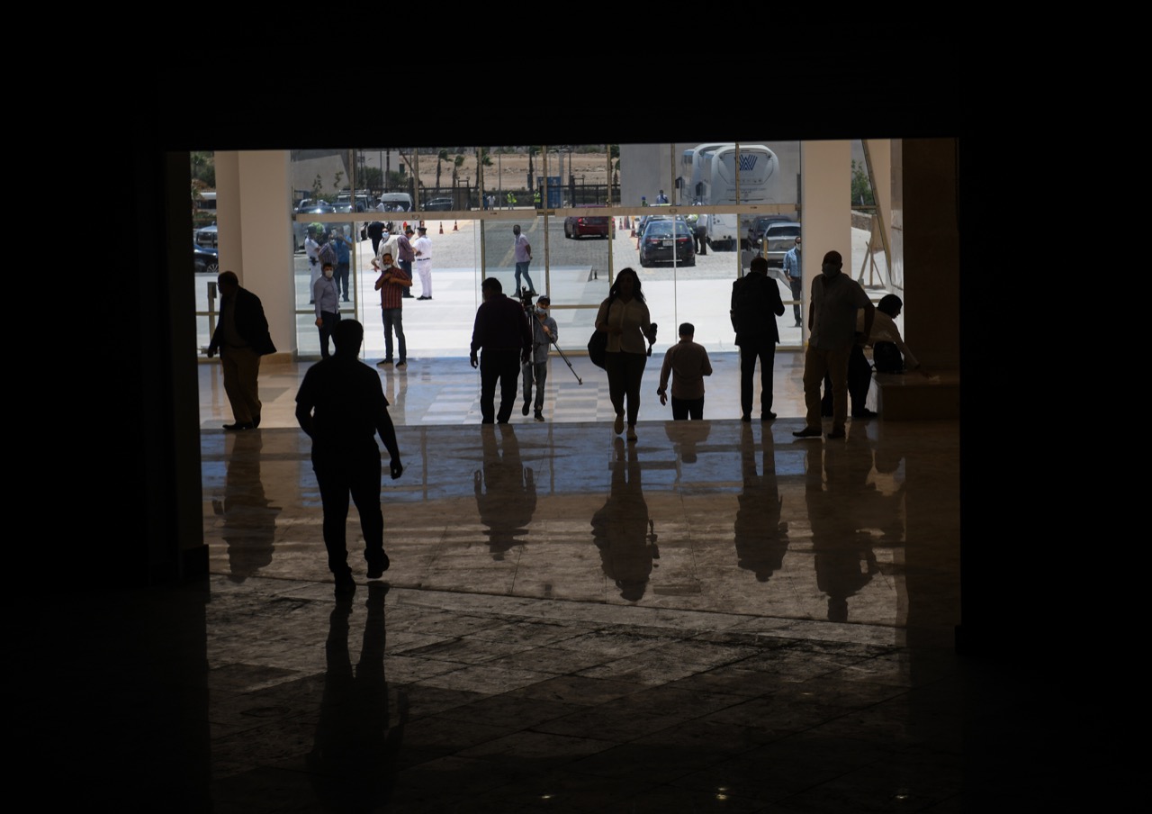  العناني وفودة يتفقدان متحف شرم الشيخ لافتتاحه 