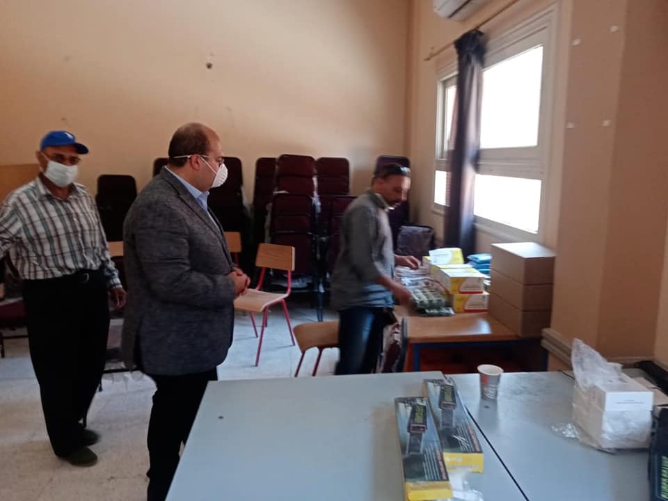 نائب محافظ الجيزة يتابع الأستعدادات النهائية لمارثون الثانوية العامه بالعمرانية  