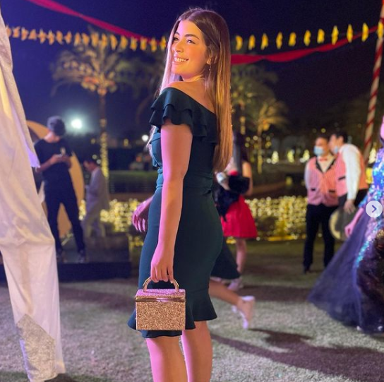 شاهد ..ليلى زاهر تتألق بفستان قصير بملاهي زيد بارك