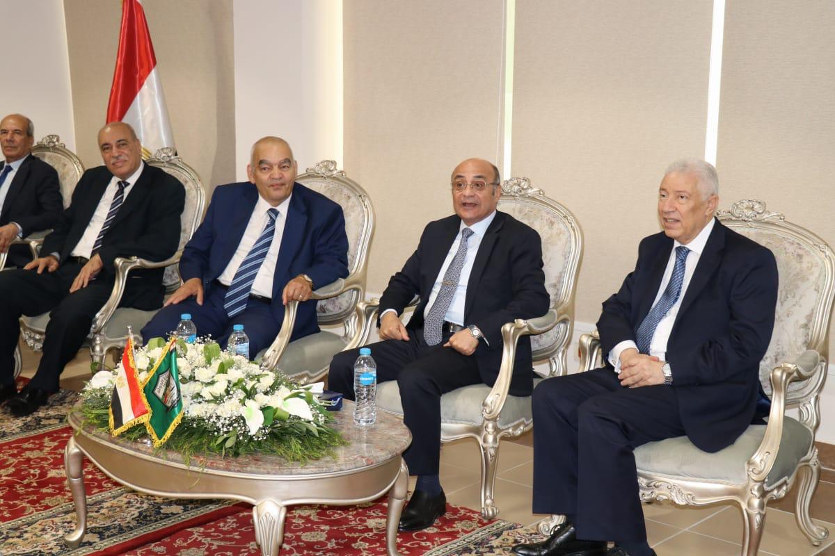 وزير العدل يفتتح مقر فرع قضايا الدولة بمدينة اكتوبر