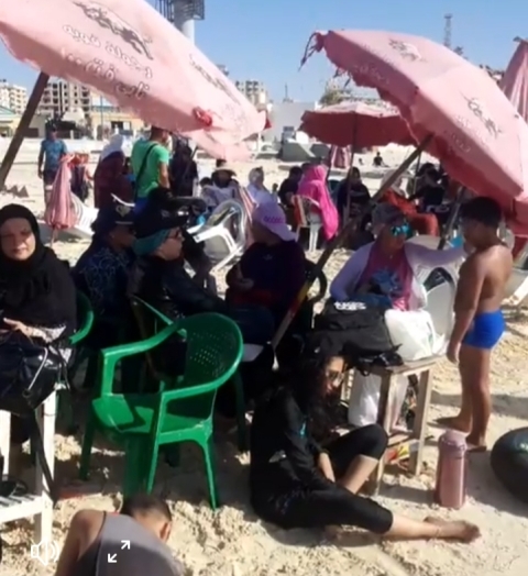 شواطئ الساحل الشمالي ومطروح كاملة العدد.. صور