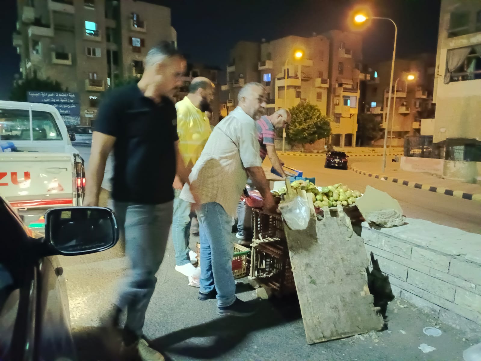 رئيس جهاز مدينة العبور: حملة اشغالات مكبرة ليلية بمعاونة شرطة المرافق