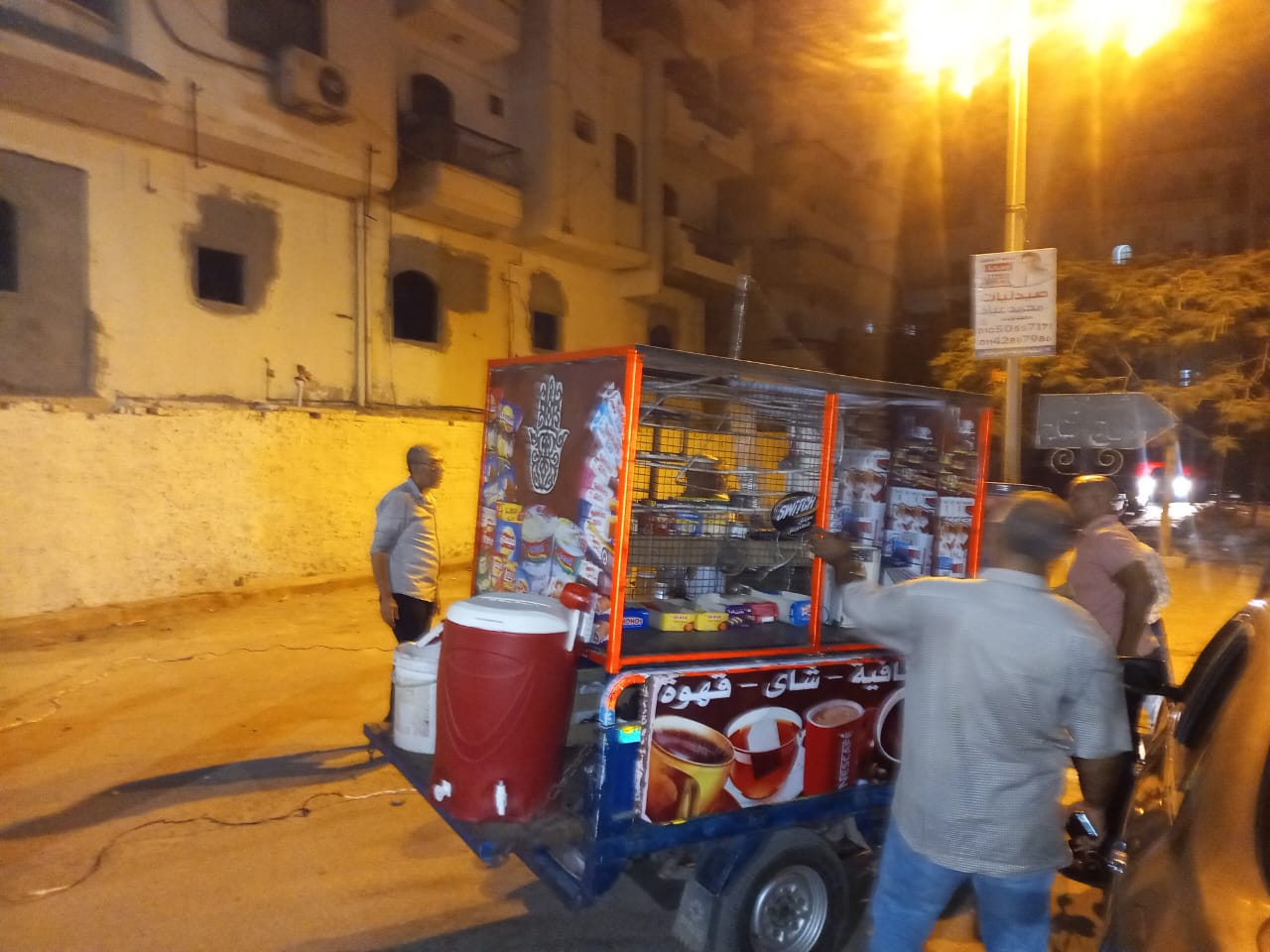 رئيس جهاز مدينة العبور: حملة اشغالات مكبرة ليلية بمعاونة شرطة المرافق