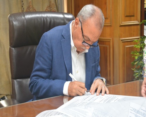 عبد الحميد الهجان_محافظ القليوبية 