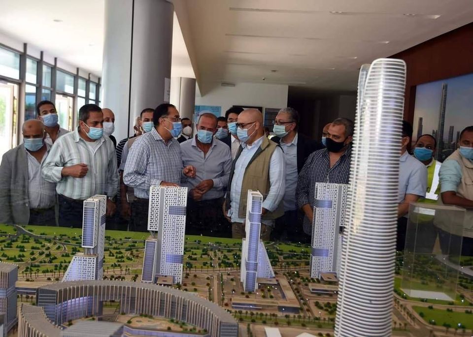 20 صورة ترصد أعلى برج في أفريقيا بالعاصمة الإدارية
