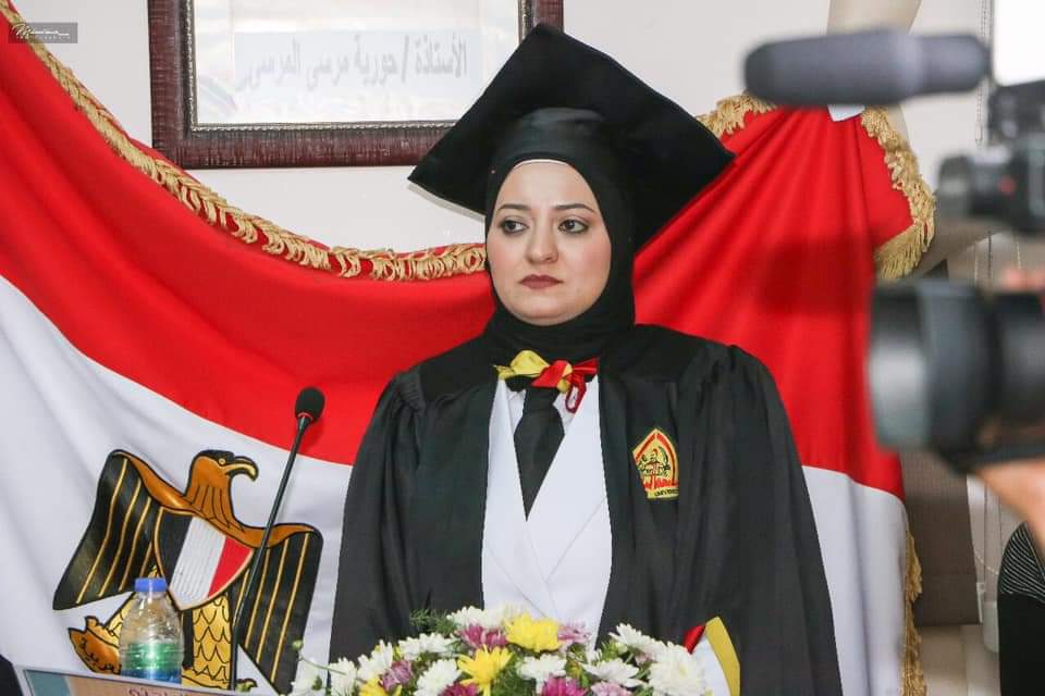 دكتوراة للمقدم مها ماهر بامتياز عن رسالتها عن بعض الانشطة الجماعية والسلوك الاجرامى للاحداث  