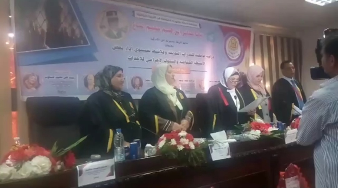 دكتوراة للمقدم مها ماهر بامتياز عن رسالتها عن بعض الانشطة الجماعية والسلوك الاجرامى للاحداث  