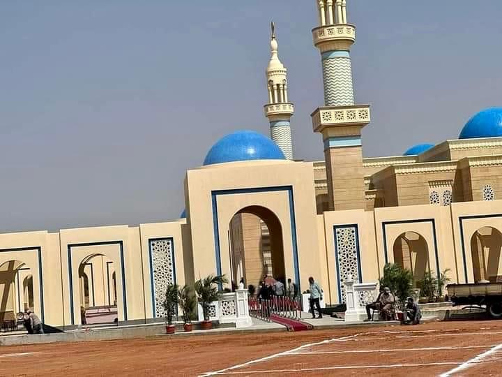 افتتاح المرحلة الأولي من مسجد محمد فريد خميس بالعاشر من رمضان