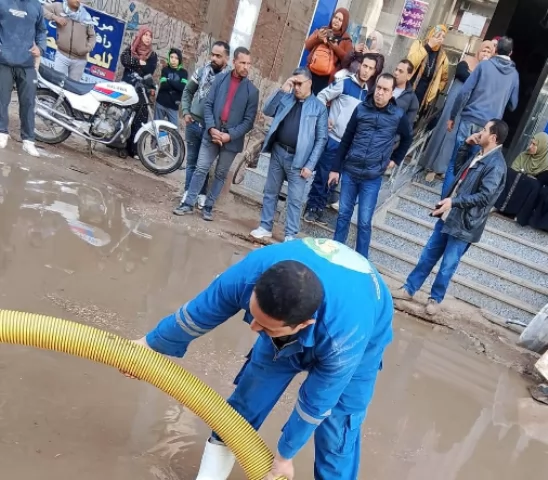 حريق مخبز و6 أكشاك وانفجار أسطوانات غاز بمدينة منوف