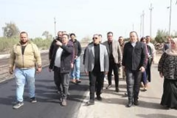  بتكلفة 20 مليون جنية رصف طريق الإبراهيمية الدائرى بالشرقية