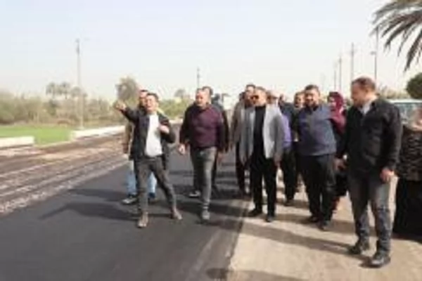  بتكلفة 20 مليون جنية رصف طريق الإبراهيمية الدائرى بالشرقية