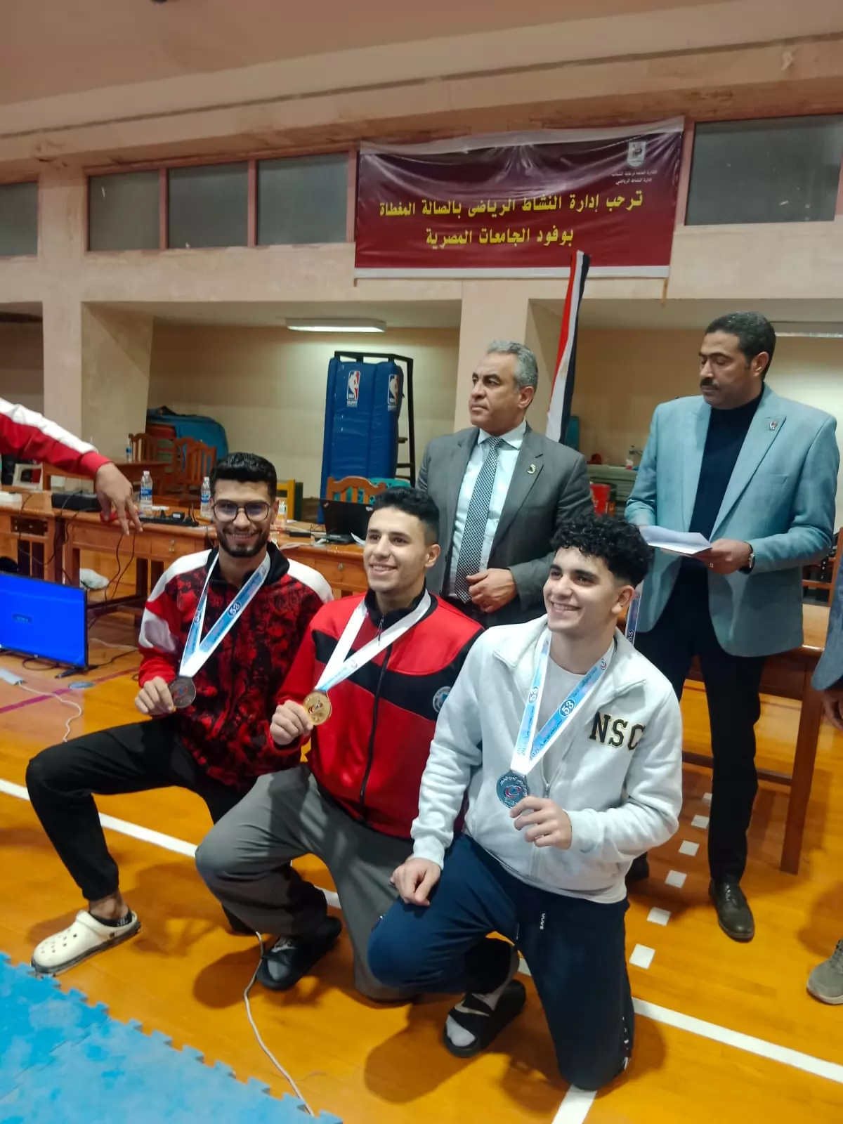 جامعة القناة تحصد الذهب والفضة في الكاراتيه بدورة الشهيد الرفاعي