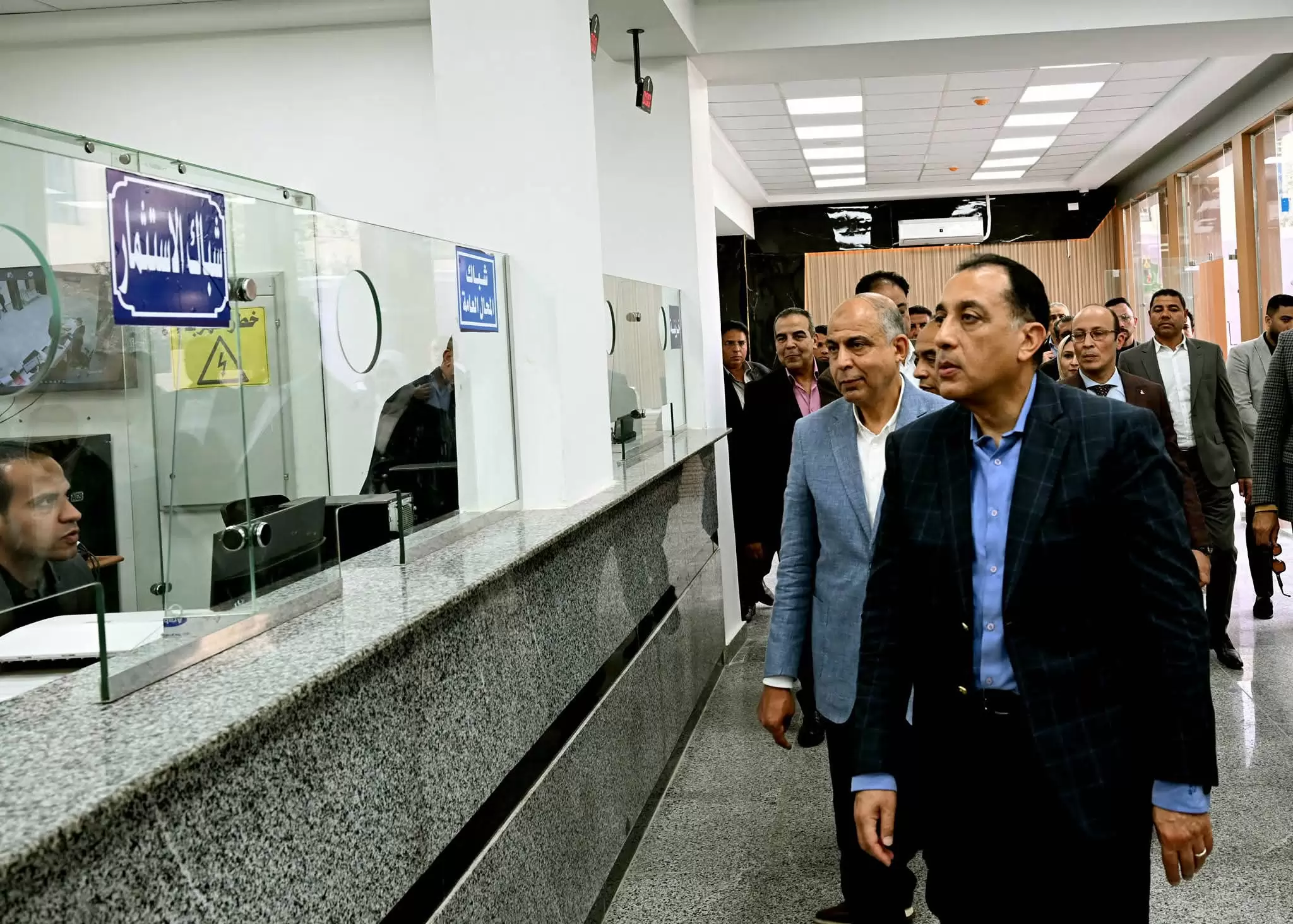 رئيس الوزراء يفتتح المركز التكنولوجي لخدمةالمواطنين بمدينة المنيا