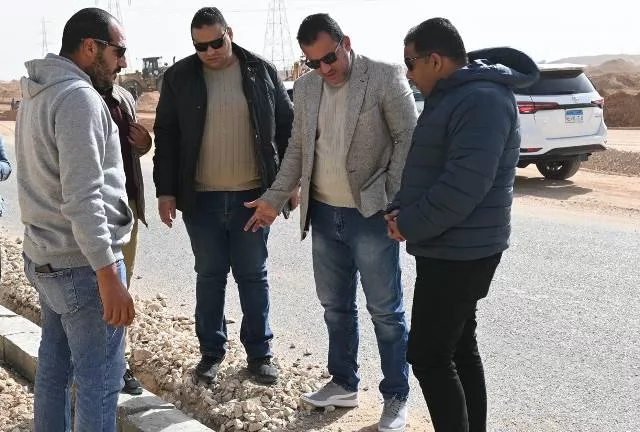 خطوة هامة من جهاز العاشر من رمضان فى مشروع قطار البضائع.. بالصور