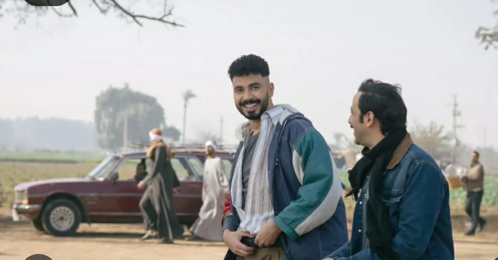 محمد أنور يروج لمسلسله الرمضانى 