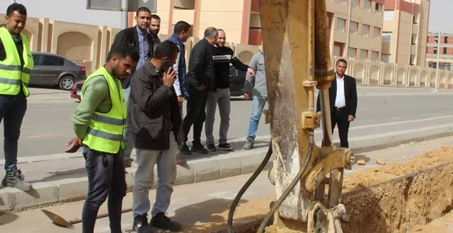 رئيس جهاز بدر يكشف عن نبأ سار بشأن ملف المياه فى المدينة.. بالصور