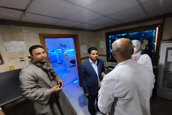  وكيل صحة الأقصر يتفقد سير العمل بمستشفى القرنة 