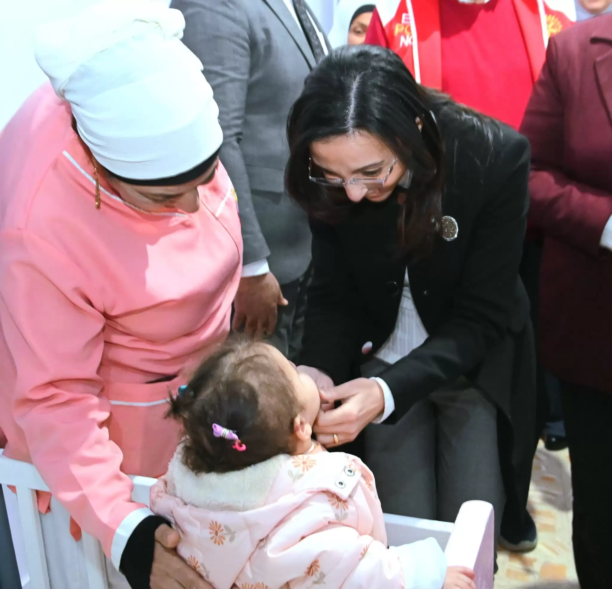 عازر تتفقد مركز رعاية الأطفال المعثور عليهم بدار الهلال بدمنهور