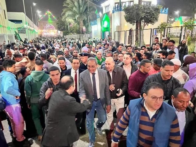 محافظ قنا يشهد احتفالية النصف من شعبان بمسجد سيدي عبدالرحيم