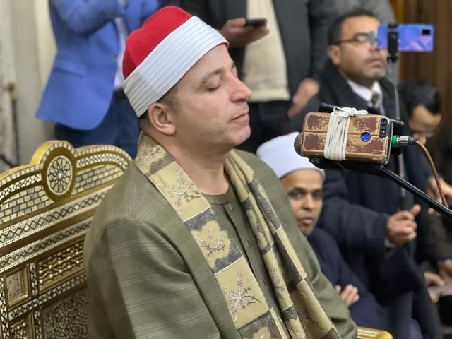 محافظ قنا يشهد احتفالية النصف من شعبان بمسجد سيدي عبدالرحيم