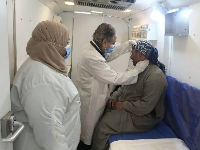 تقديم خدمات طبية مجانية لأكثرمن 6201 مواطنًا ضمن 28 قافلة بالمنيا