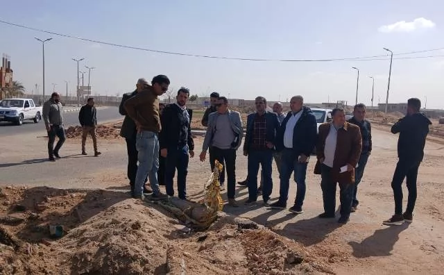 شاهد بالصور.. أهم مشروعات الطرق والمرافق بمدينة حدائق العاشر من ر