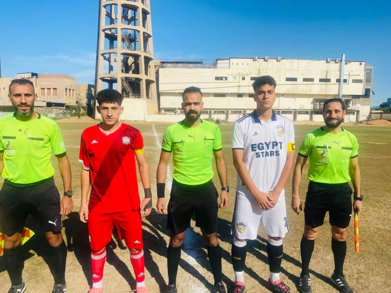 فوز فريق نادي المنيا 2005 على فريق نجوم مصر في دوري الجمهورية 