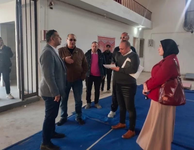 وكيل الرياضة بالقليوبية يتفقد مركز التنمية الشبابية بالعبور 