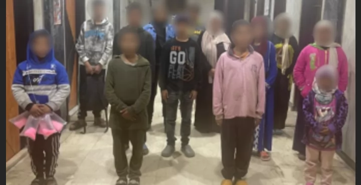 ضبط 18 شخصا استغلوا 27 طفلا فى التسول بالقاهرة 