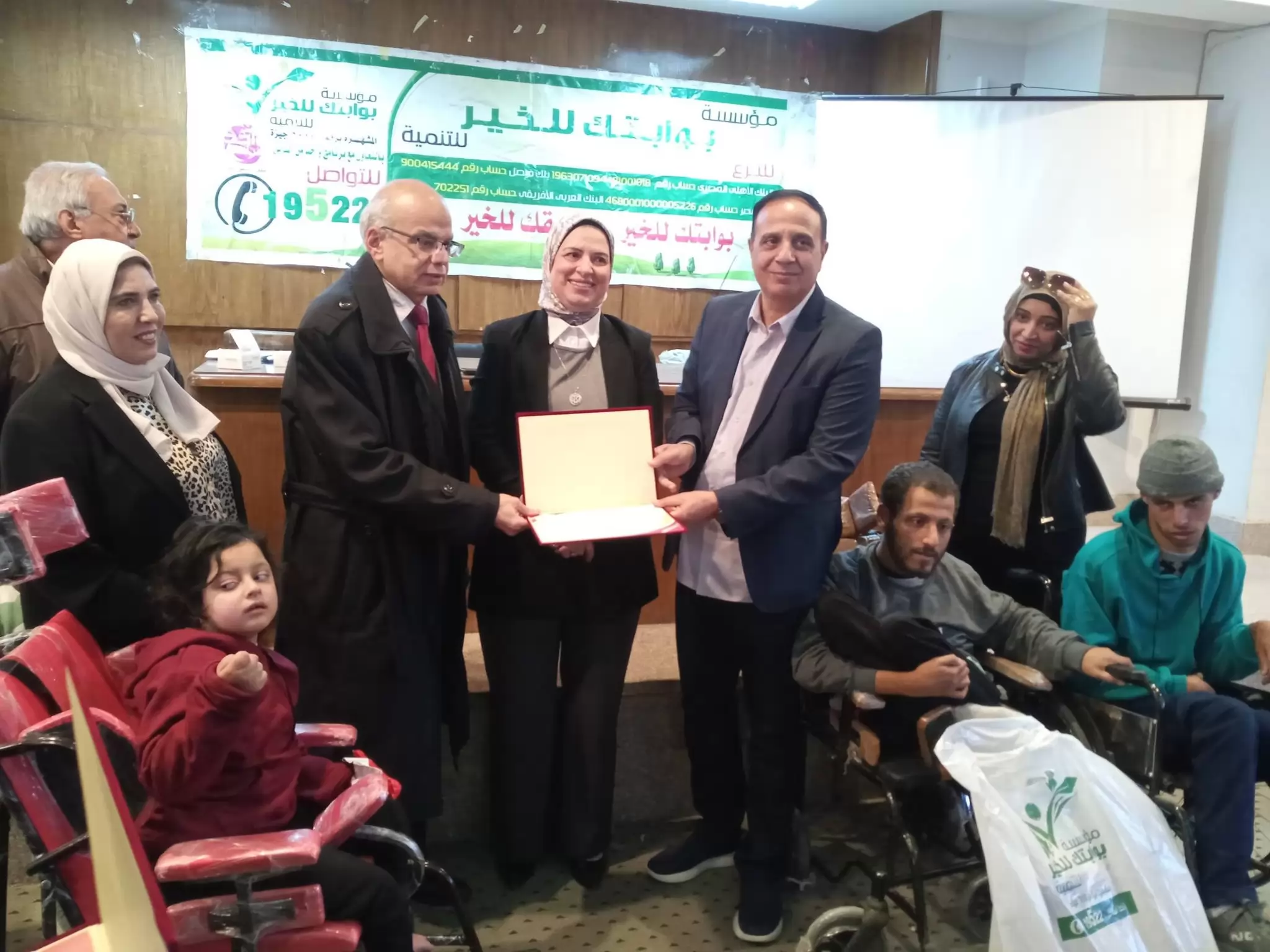 أجهزة تعويضية لذوي الهمم والمستحقين بالإسماعيلية..صور