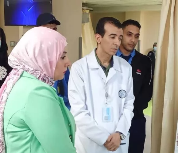 حملة تبرع بالدم في مستشفى القنطرة شرق بالإسماعيلية..صور