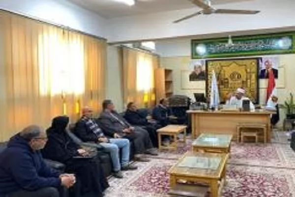 طلحه يستعرض خطة المنطقة الأزهرية بكفرالشيخ للفصل الدراسي الثاني