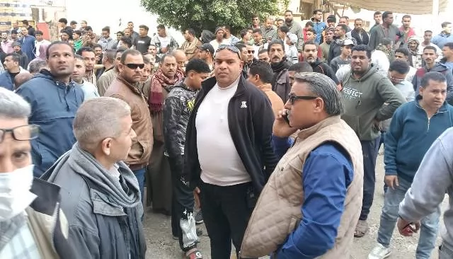 شاهد بالفيديو قيادات جهاز بدر أمام طوفان جماهير الزلزال بعد غقل 3