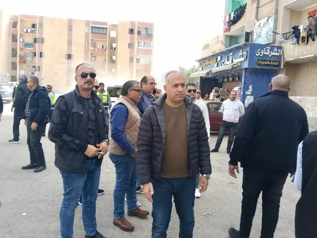 شاهد بالفيديو قيادات جهاز بدر أمام طوفان جماهير الزلزال بعد غقل 3