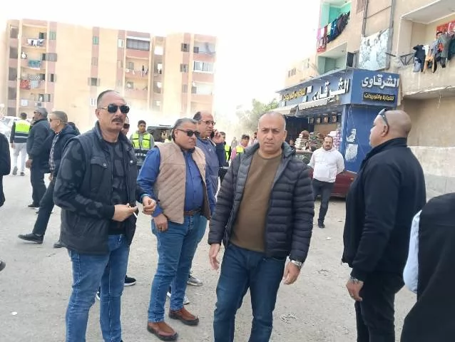 شاهد بالفيديو قيادات جهاز بدر أمام طوفان جماهير الزلزال بعد غقل 3