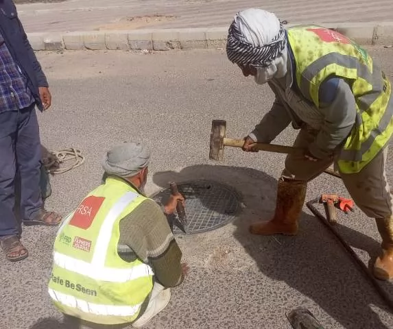 رئيس جهاز العاشر يتابع أهم الأعمال الخدمية بالأحياء والمناطق الصن