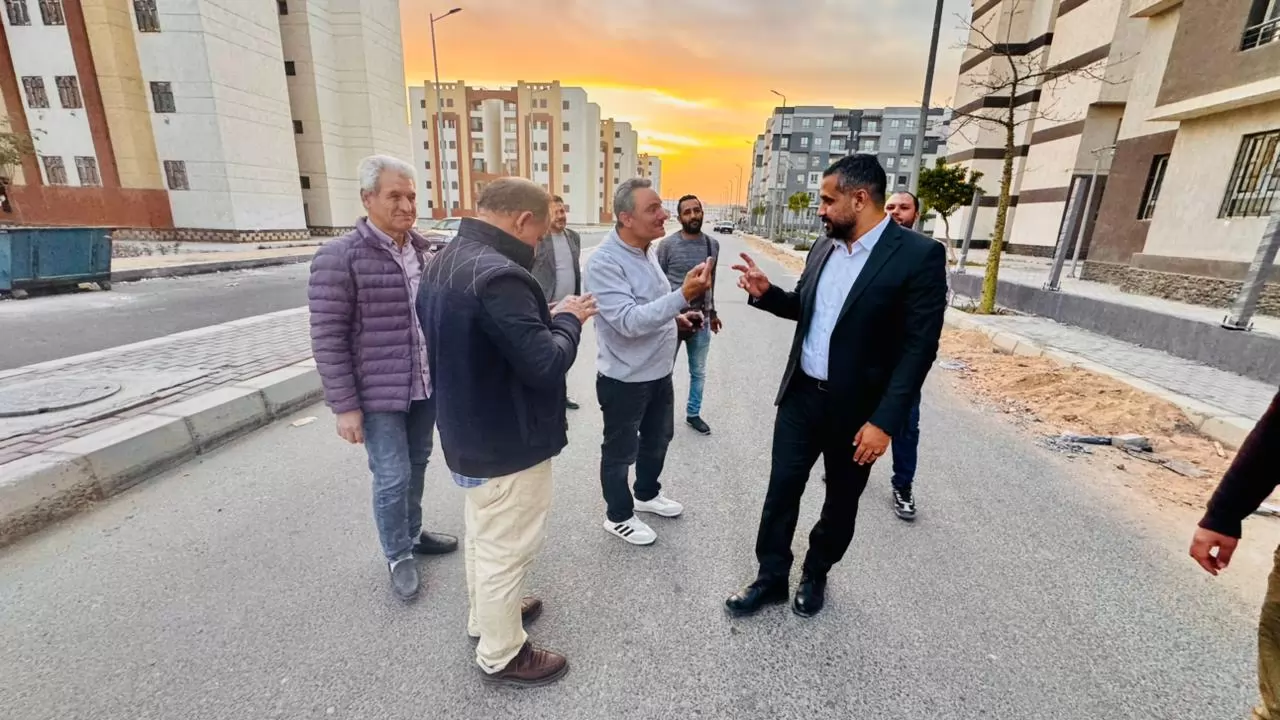 جولة موسعة لرئيس الجهاز لمتابعة الإسكان الأخضر .. صور