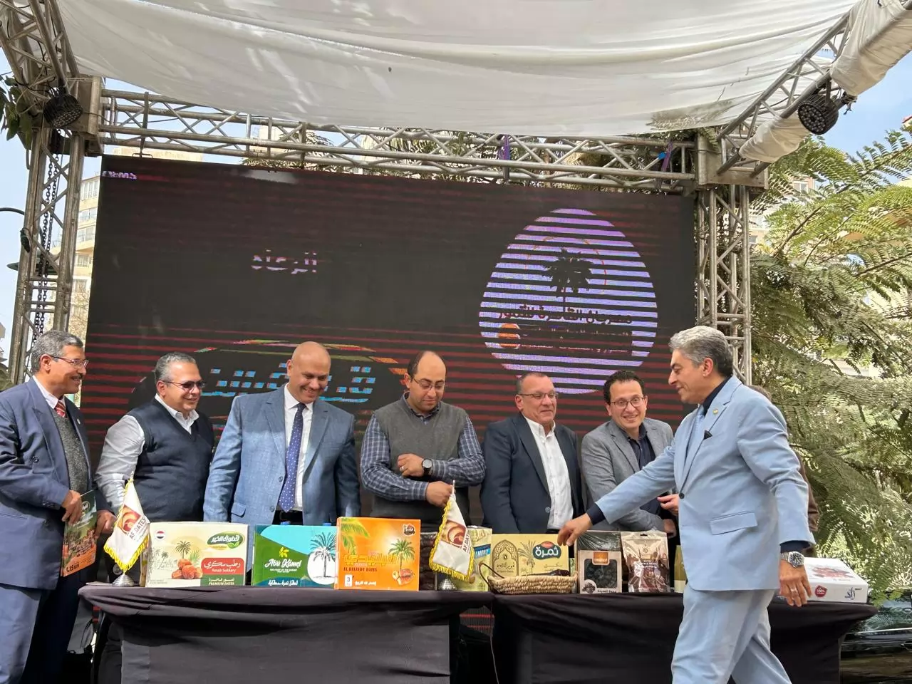 أمجد القاضي : التصنيع الغذائى يساهم فى إطالة عمر التمور وتسويقها طوال العام