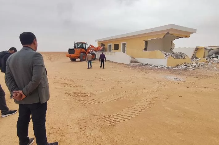 رئيس جهاز النوبارية الجديدة يسترد مليون متر من أراضى الدولة.. بال