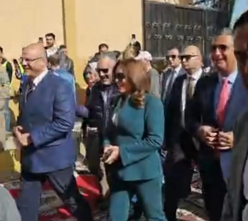 وزيري التنمية المحلية والتموين ومحافظ القليوبية يفتتحون مجزر كفر 