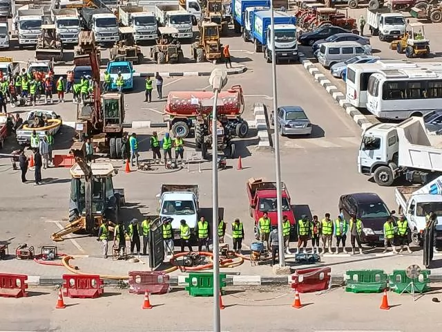 خطوة مهمة من جهاز مدينة بدر استعداداً لتقلبات الجوية والأمطار.. ب