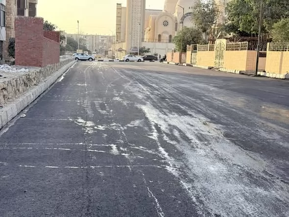 تطوير ورصف شوارع حي ثالث الإسماعيلية..صور